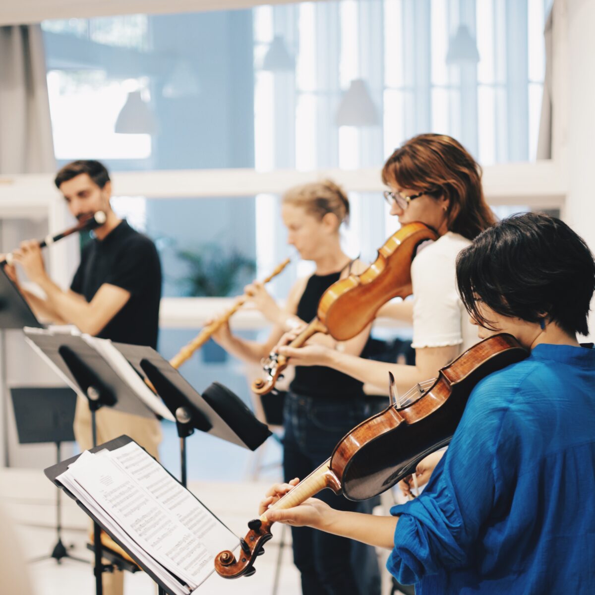Le Sommeil — Rehearsing at HashtagLab